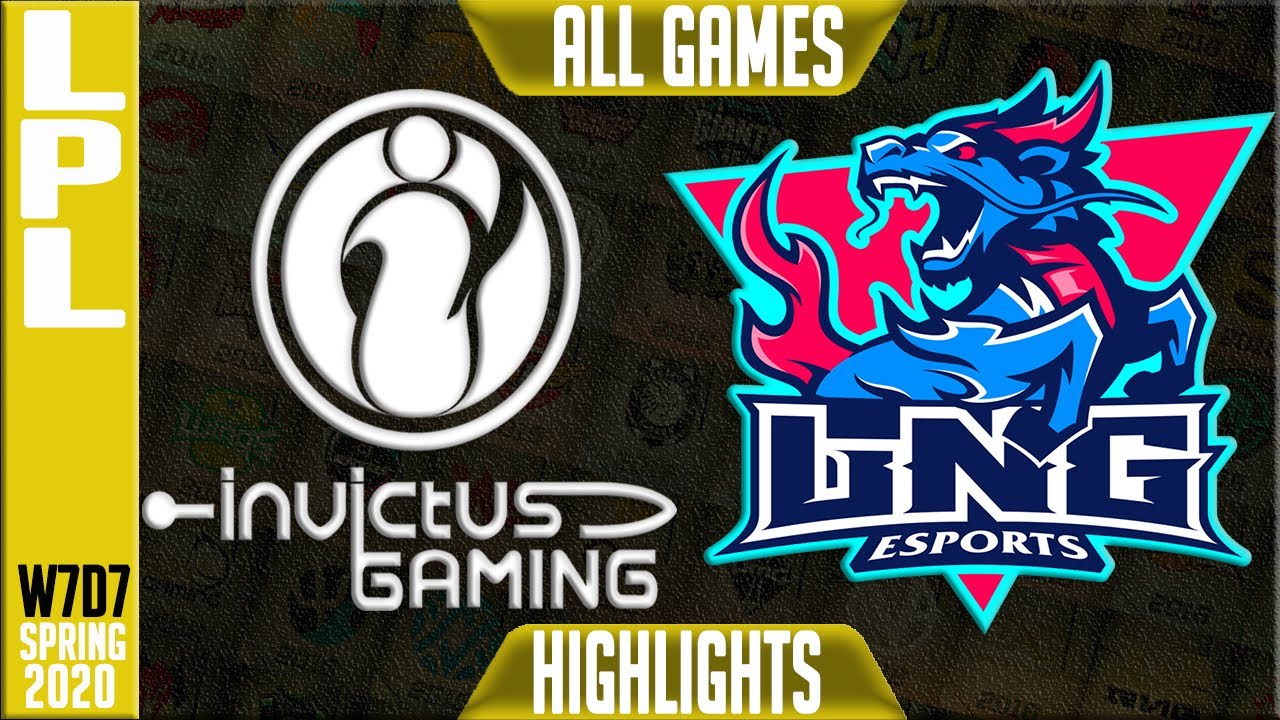 IG vs LNG Highlights ALL GAMES | LPL Spring 2020 W7D7 | Invictus Gaming vs LNG Esports