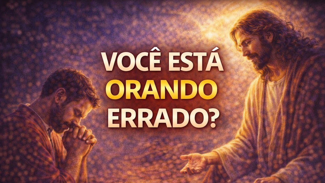 VOCÊ ESTÁ ORANDO ERRADO? Jesus Revela a Verdade! | Mateus 6,7-15
