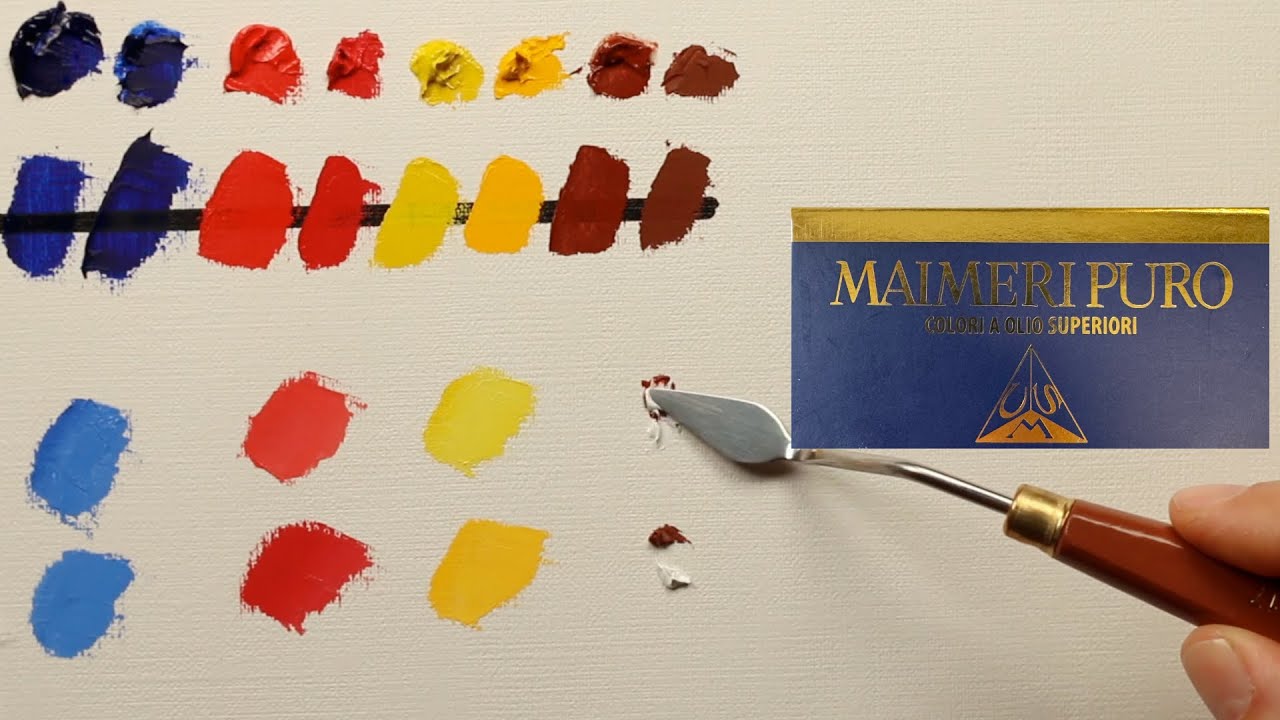 Maimeri Puro Oil Paints short review