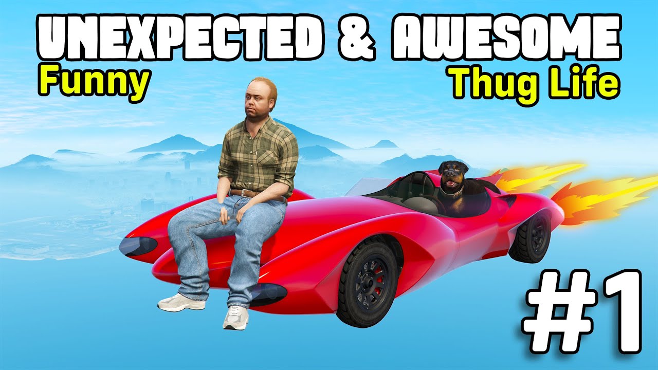 Unexpected Funny AND Awesome Moments in GTA 5 #1