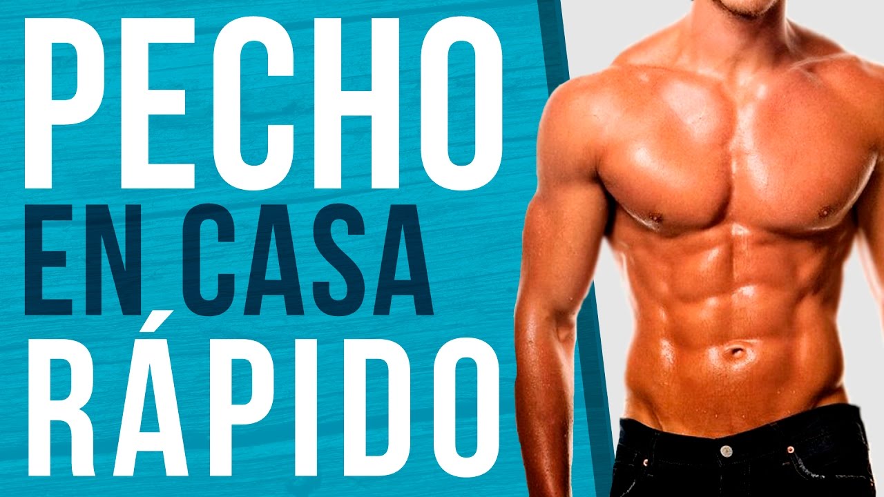 RUTINA DE PECHO EN CASA - Entrenamiento para pectorales rápido