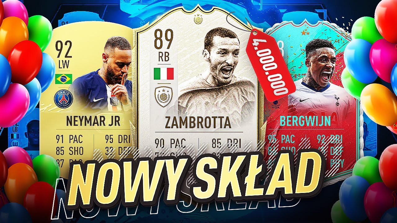 MÓJ NOWIUTKI SKŁAD ZA 4 MILIONY COINSÓW ⚽💰 FIFA 20