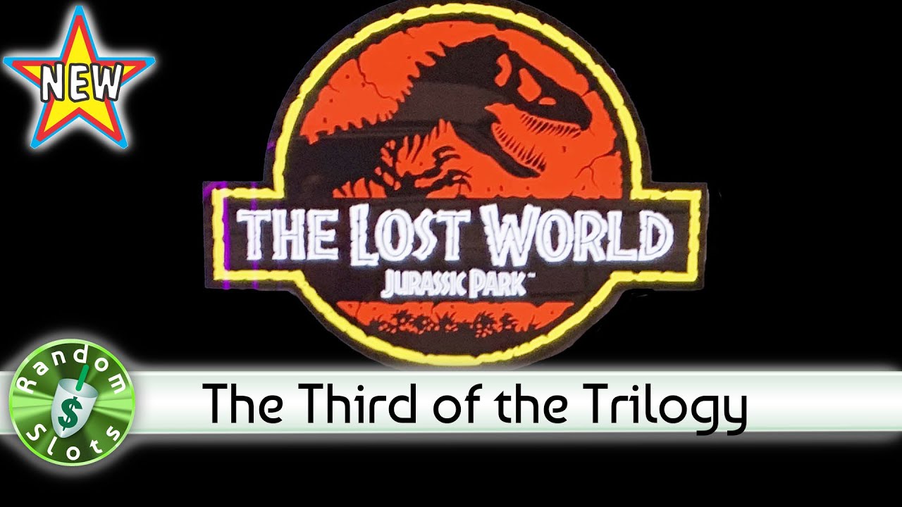 ⭐️ New -The Lost World Jurassic Park Trilogy slot machine