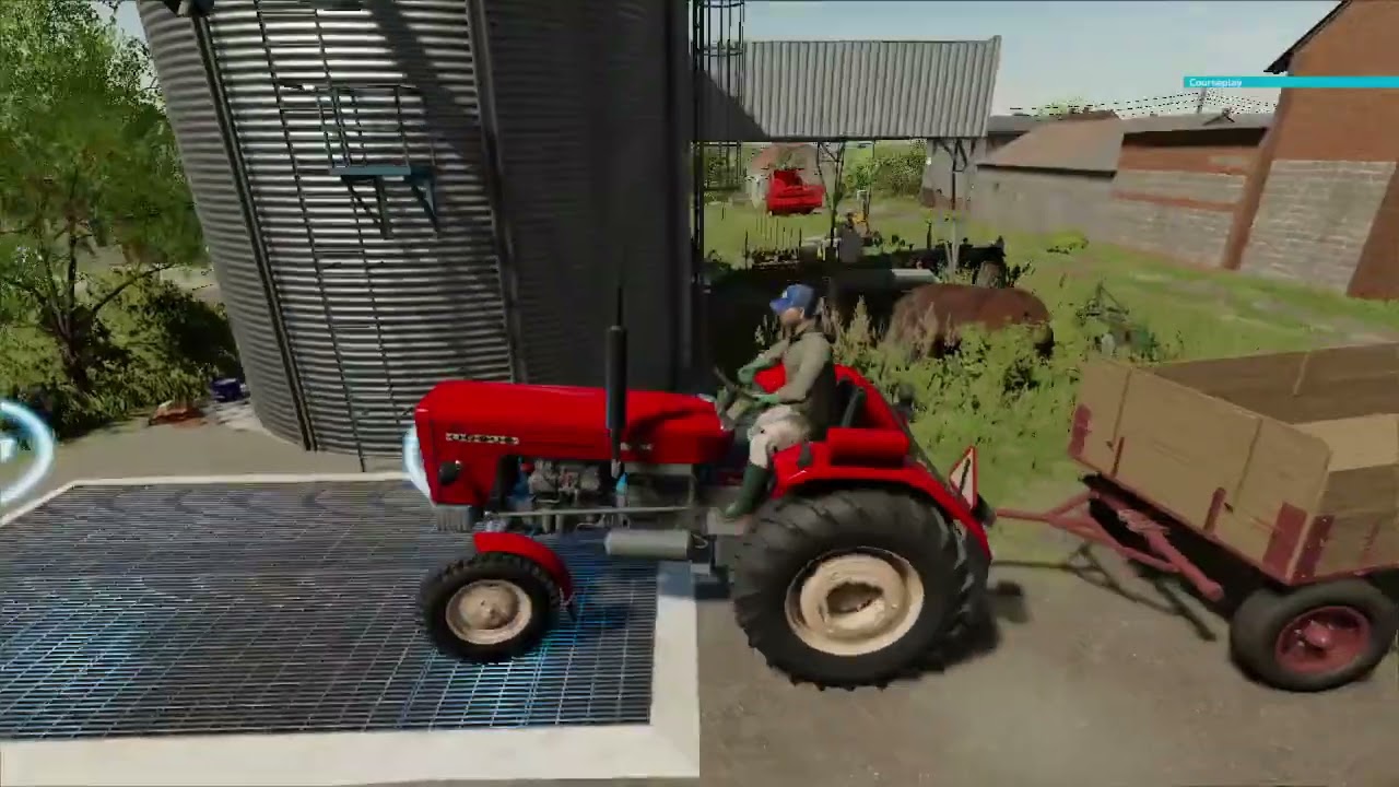 Fs22 Real życie#18 Odbieranie ciągników z sklepu i sprzedaż pszenicy 60-siątką