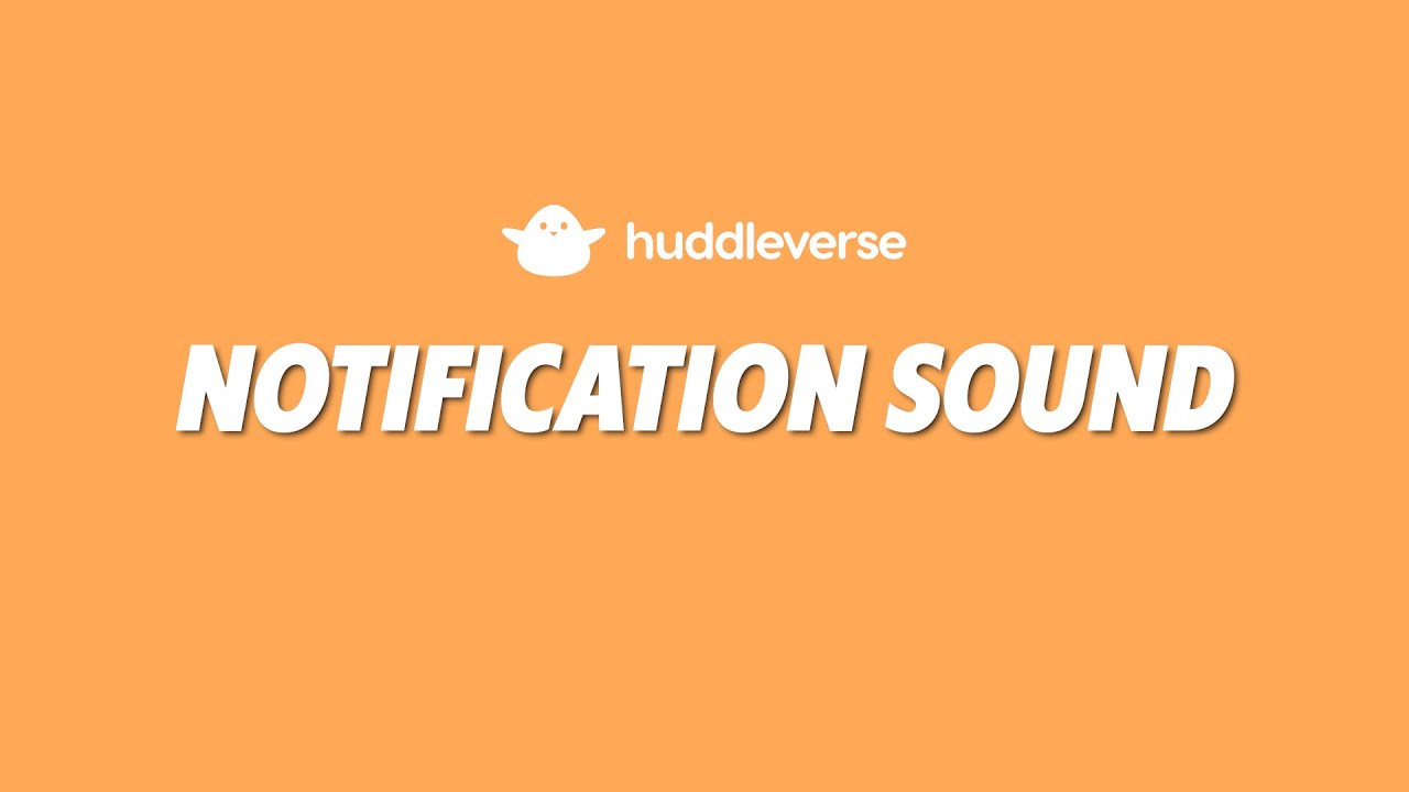 Custom notification sound coming to Huddle App /pos