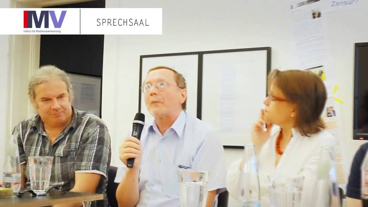 Augenzeugen berichten Teil 3   Tischgespr&auml;ch, Sprechsaal Berlin