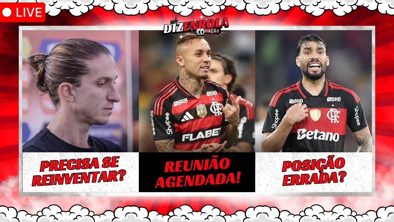 VAI RENOVAR? FLA TEM REUNIÃO COM STAFF DO CEBOLINHA | PAQUETÁ NA POSIÇÃO ERRADA? | FILIPE É CULPADO?