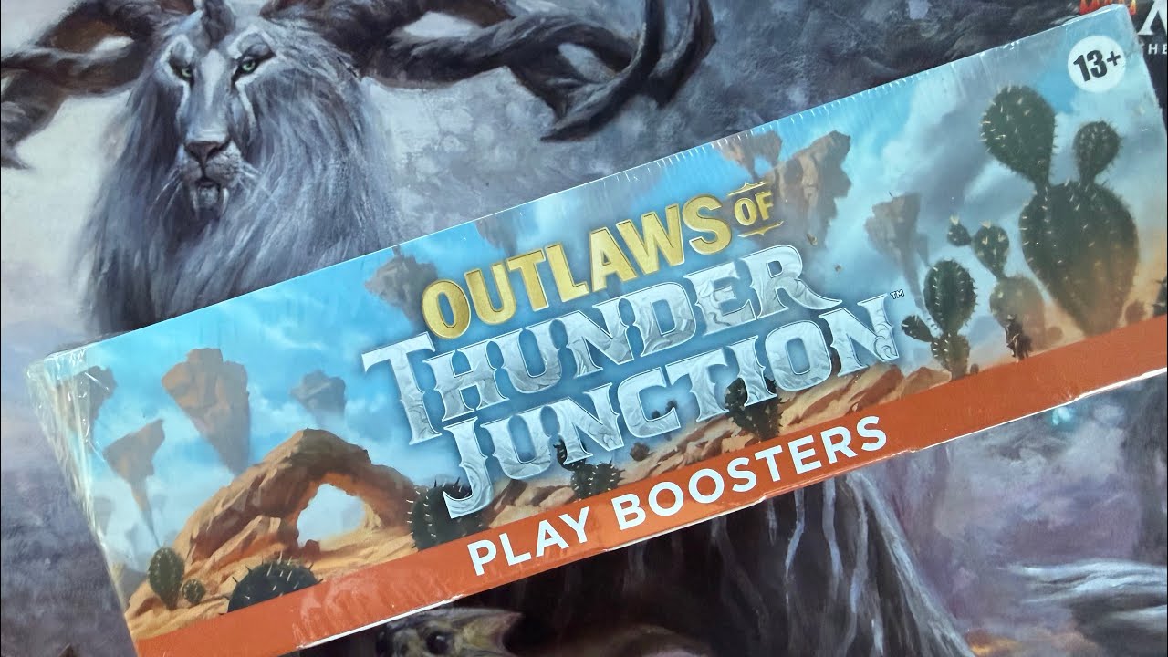 Открытие коробки с бонусами для игры Outlaws of Thunder Junction &mdash; Трофеи победы!