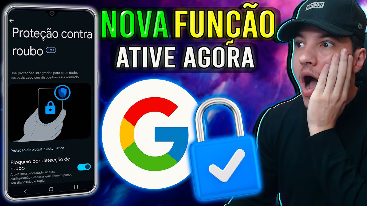 Nova FUNÇÃO da GOOGLE PROTEÇÃO CONTRA ROUBO - ATIVE AGORA
