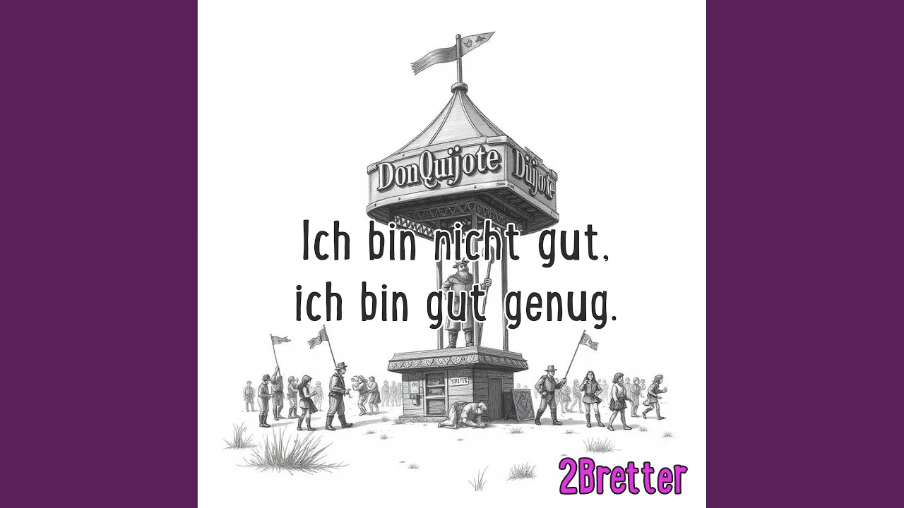 Ich bin nicht gut, ich bin gut genug (dancehall nach)