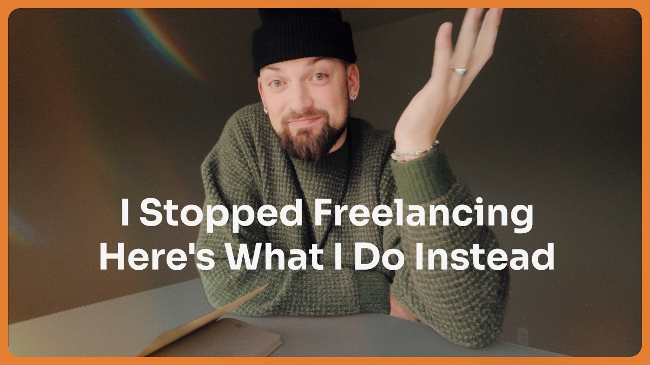 I Stopped Freelancing. Here's What I Do Instead.