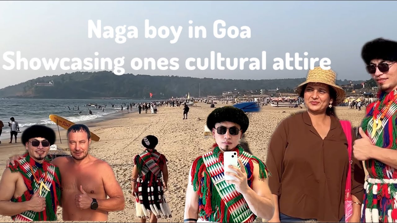 Showcasing Poumai Naga Cultural Attire in Goa//social experiment 