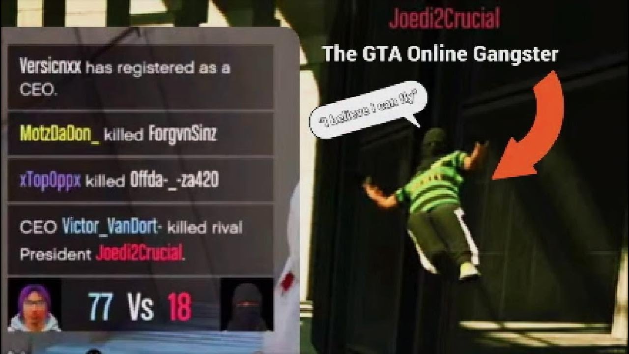 GTA Online Angry Gangster vs Me & My Deluxo