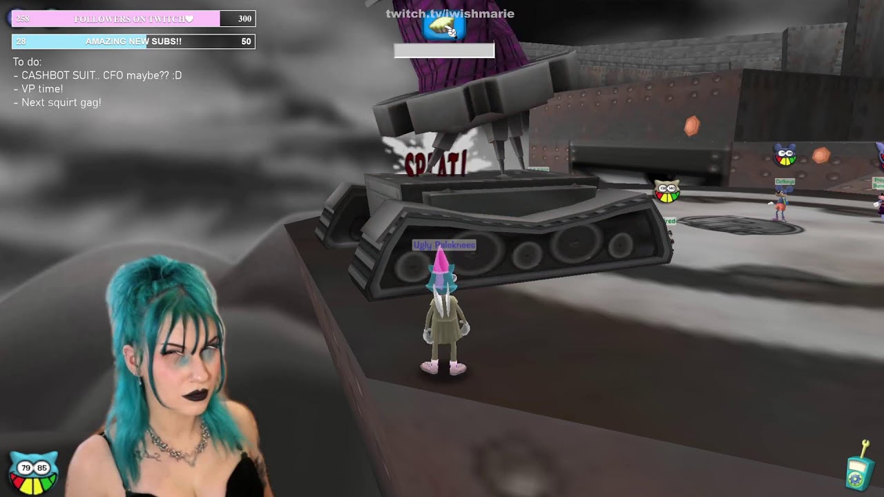 TIME TO GET A CASHBOT SUIT.. (I'm still sick..) ♡  Toontown Rewritten
