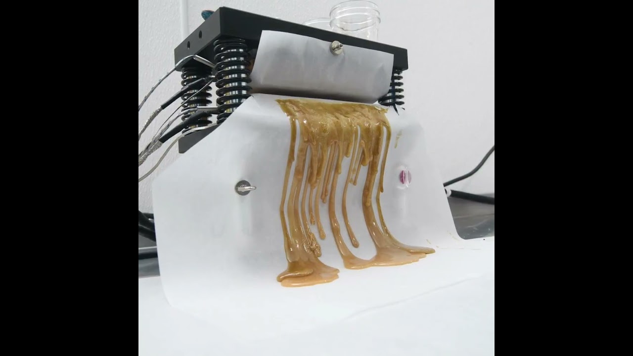 Waterfall Parchment Rosin Pressing