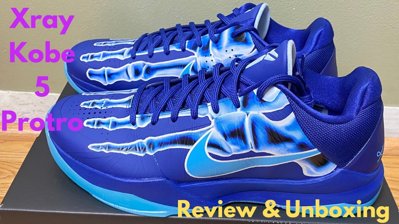 Kobe 5 Protro Xray Unboxing and Detailed Review