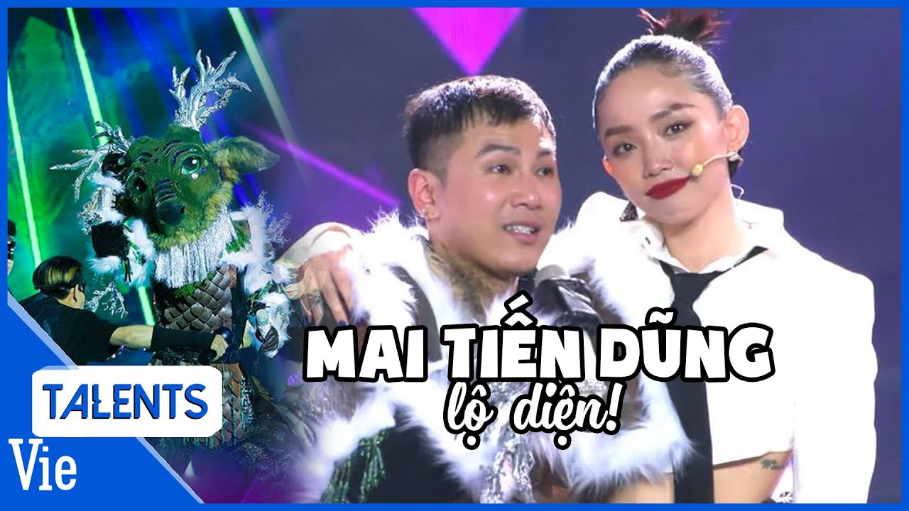 Mai Tiến Dũng lộ diện sau mascot Hươu Thần, bật khóc khi hội ngộ với Tóc Tiên | Ca Sĩ Mặt Nạ