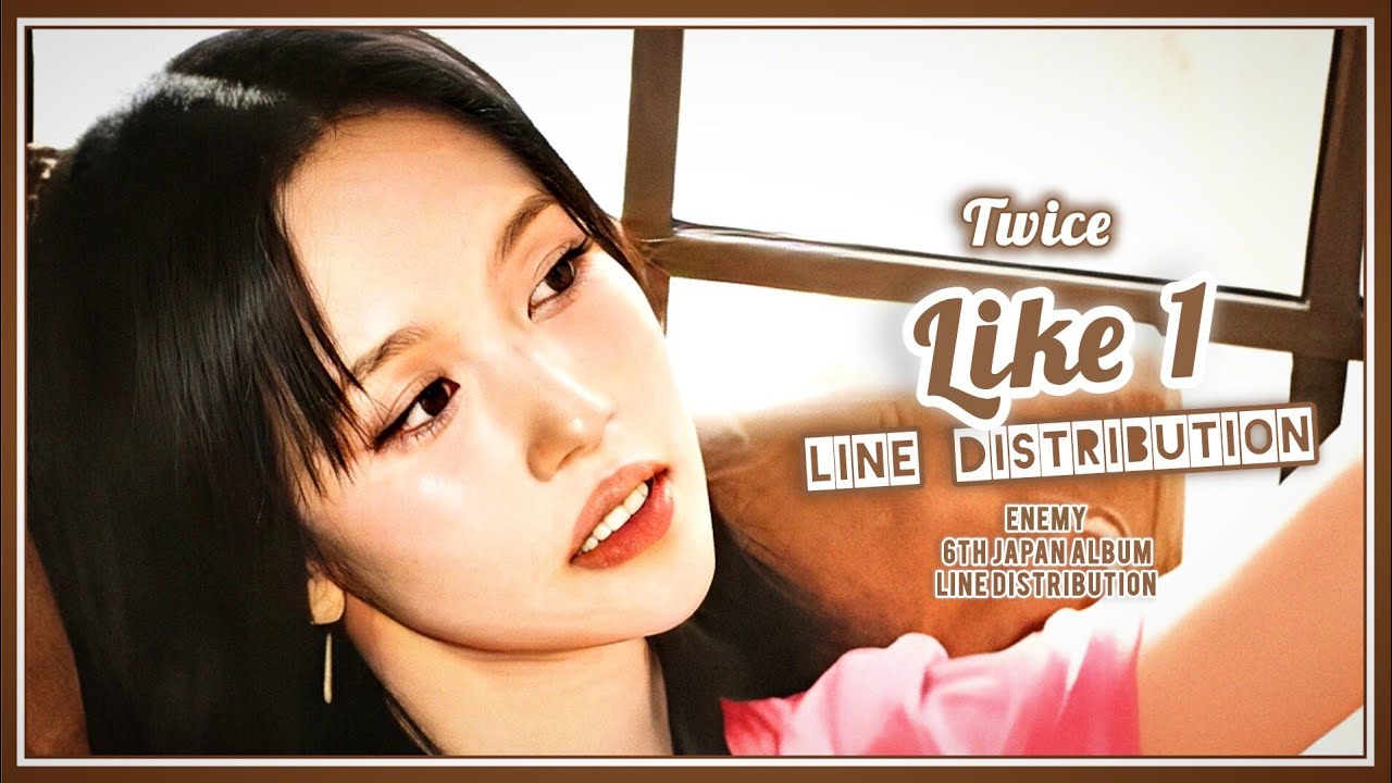 TWICE (トゥワイス) Like 1 - [Line Distribution] 