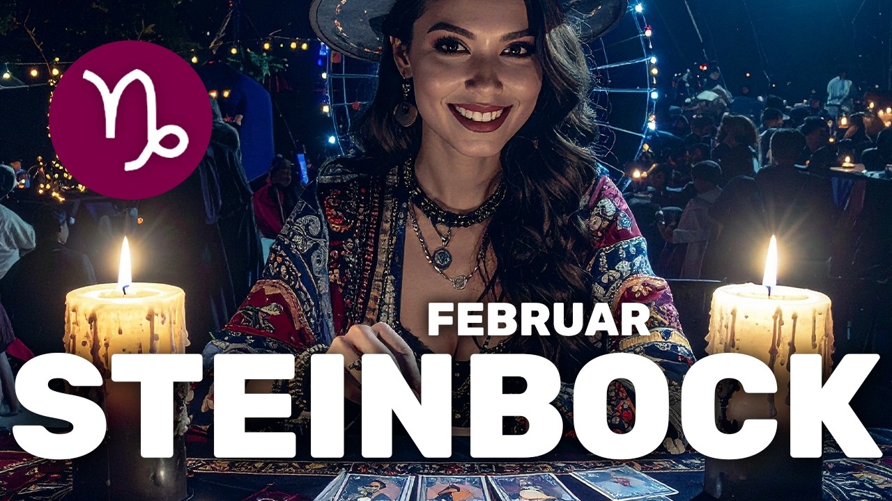 Steinbock ♑ Das Leben genießen | KW 8 (16. Februar - 22. Februar 2026) - Tarot Orakel Astrologie