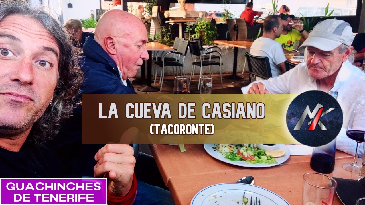 🍽️ ENSALADA de BATATA en la CUEVA de CASIANO (ft. Pepe Espada & Martín) 🥗 [Guachinches de Tenerife]