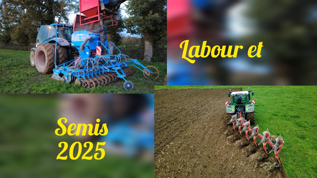 SEMIS ET LABOUR 2025 ! 🚜🌾🇨🇵
