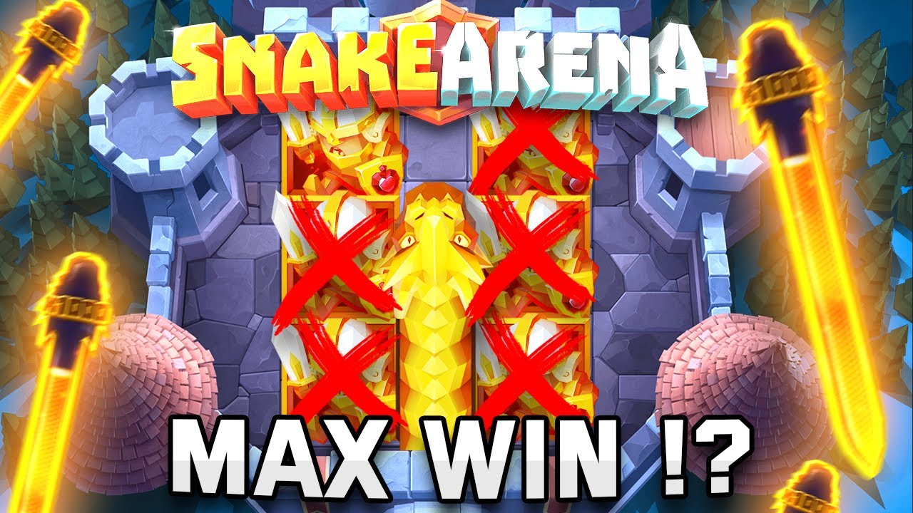 ALMOST A MAX WIN ON SNAKE ARENA! (MY BIGGEST WINS)