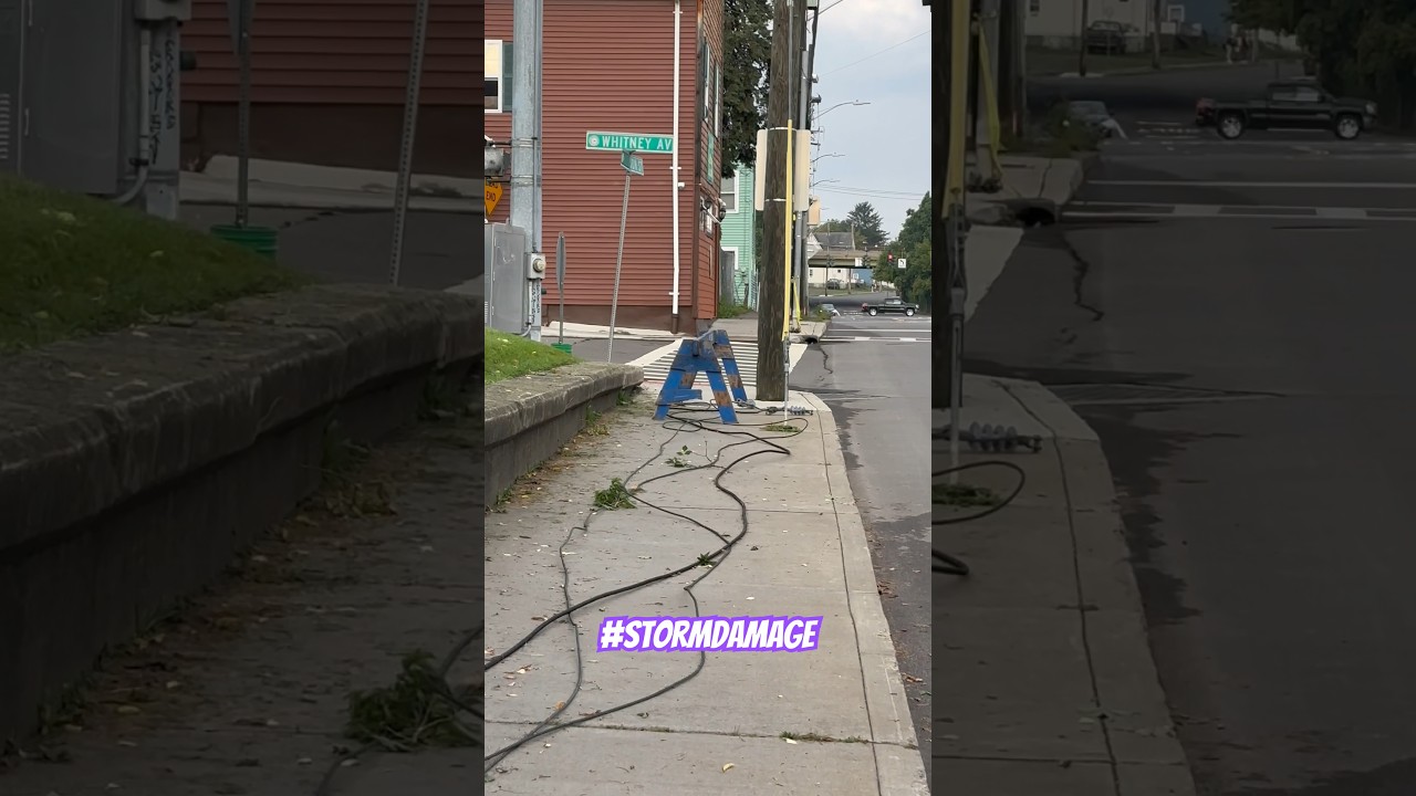 Binghamton Storm Damage #Summer23 #binghamton #stormdamage
