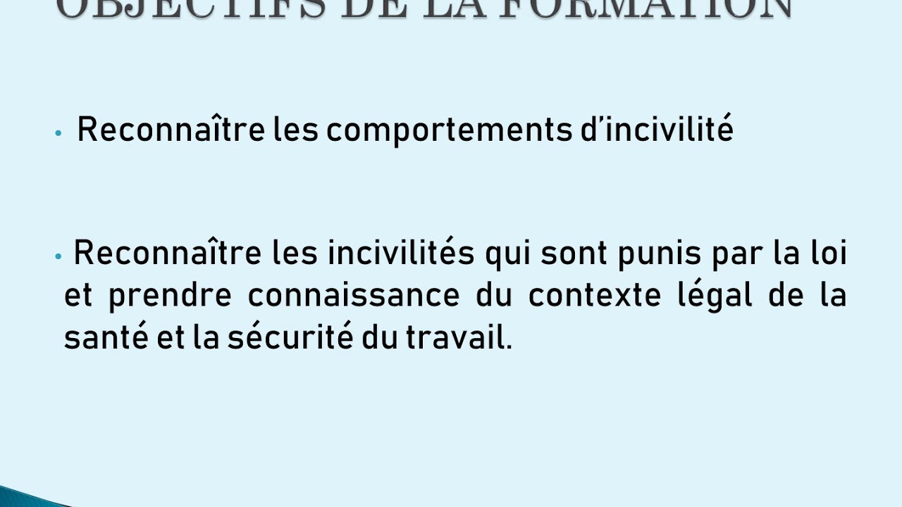Formations - Comportements au travail /civilit&eacute;/ incivilit&eacute;/ bienveillance