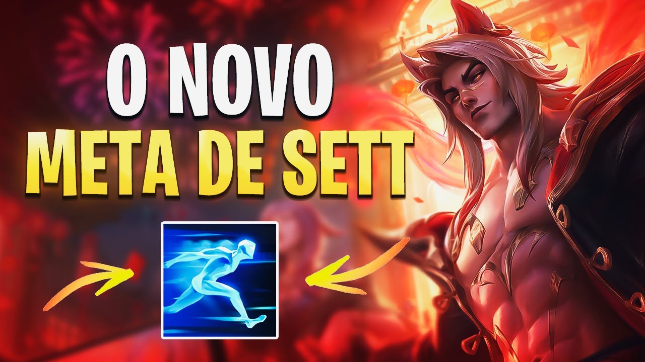 ESSE É O NOVO META DO SETT! | League of Legends