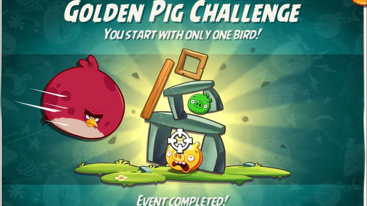 Angry Birds 2 AB2 Golden Pig Challenge - 2024/09/18