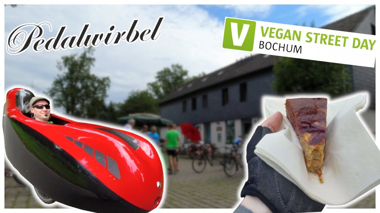 Pedalwirbel Sommerfest und Vegan Street Day 2023 Bochum | Unterwegs mit dem Liegerad