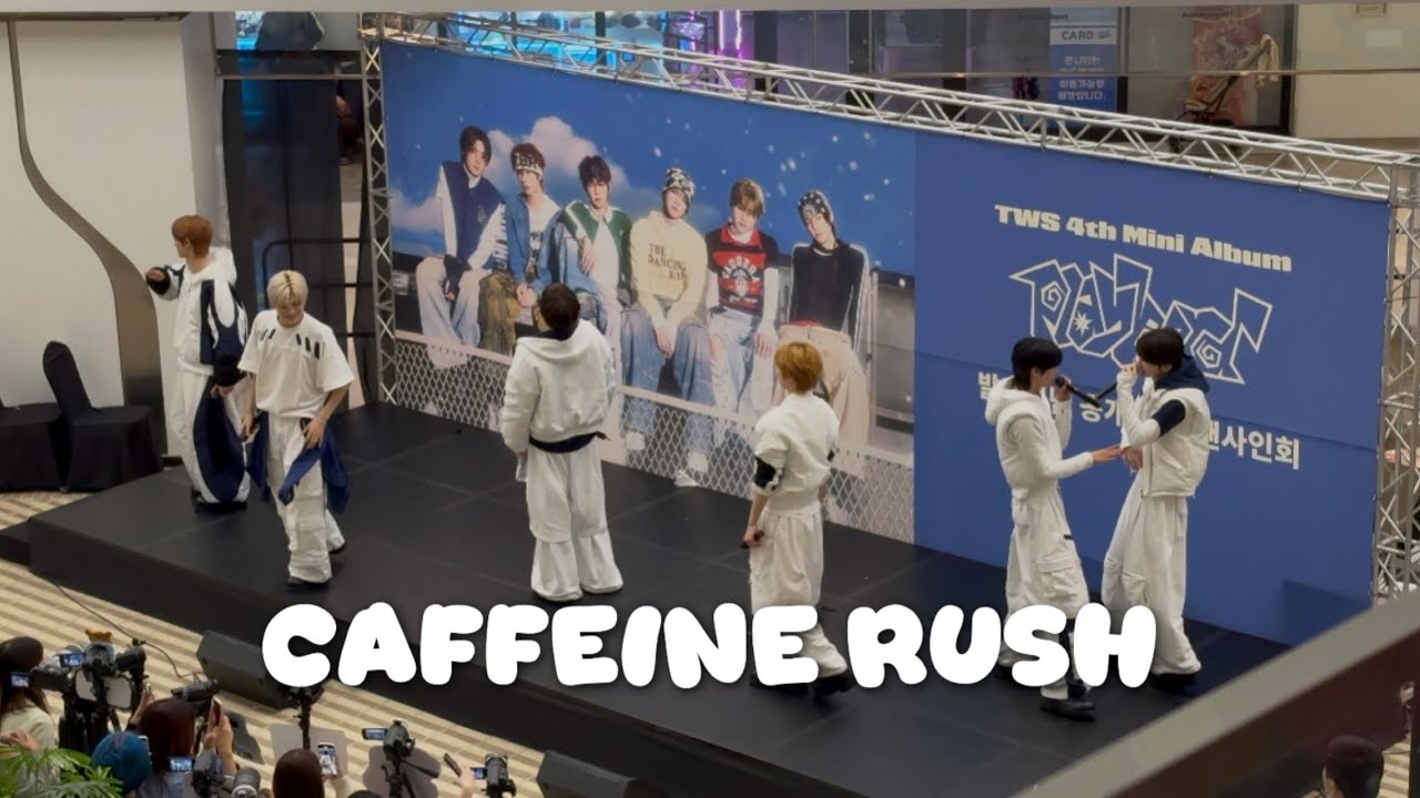 251019 TWS 블루드림미디어 공팬 | Caffeine Rush-TWS #TWS #투어스 #신유 #도훈 #영재 #한진 #지훈 #경민 