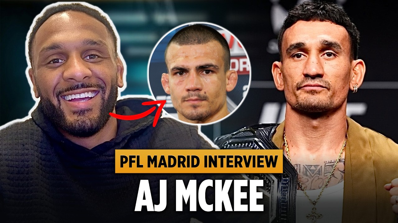 AJ MCKEE Talks Dream Max Holloway Fight | Says He's Next For PFL Title Shot | Inks New PFL Deal