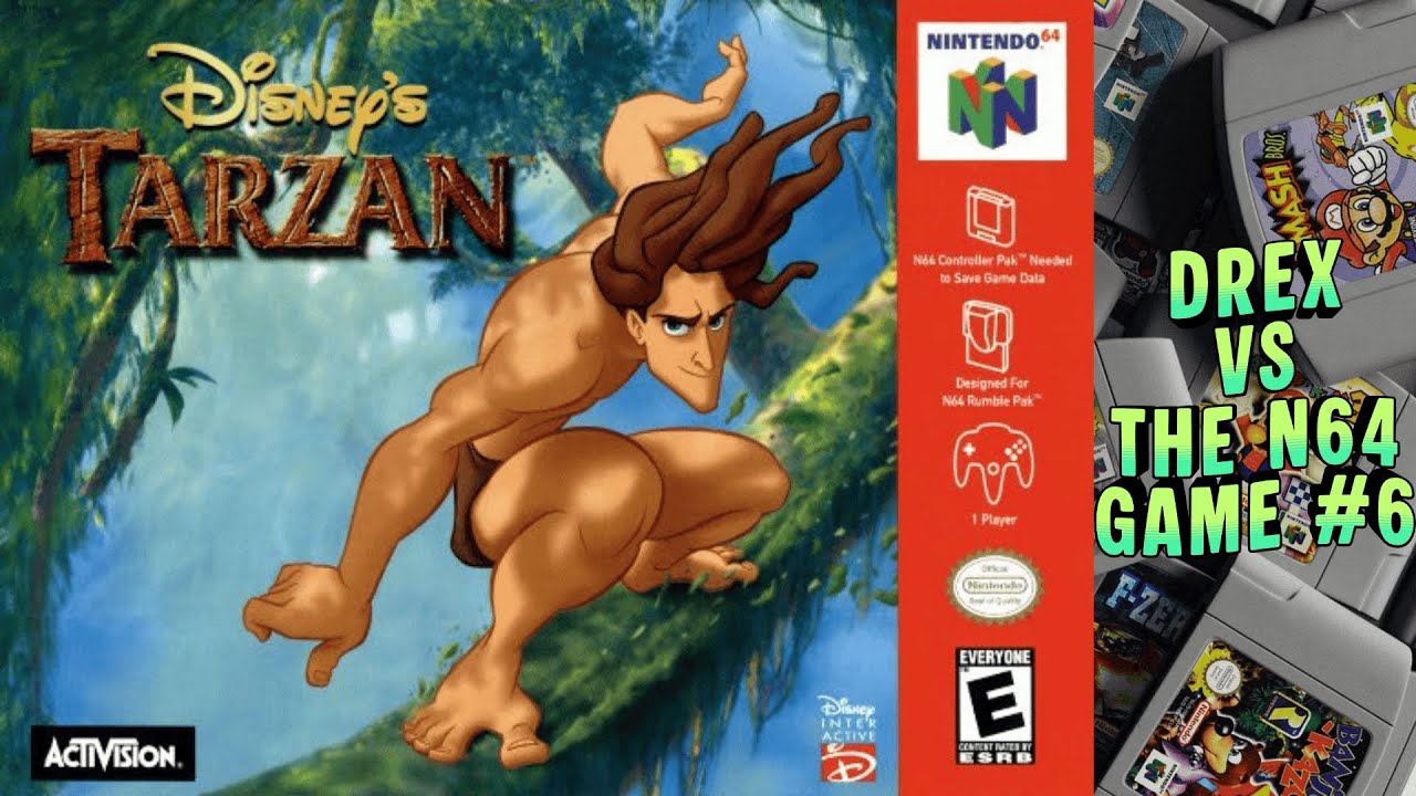 Disney's Tarzan - Nintendo 64 - Full Playthrough 