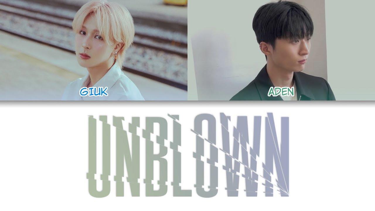 GIUK(기욱) - 꽃에 물 안 주고 피길 원하네 (UNBLOWN) (Feat. Aden) Color Coded Lyrics (han/rom/eng)