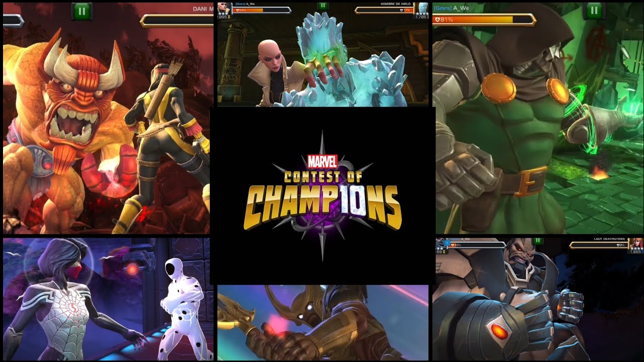 All Characters Super Special 3 Animation Marvel Contest Of Champions (2014-2025)