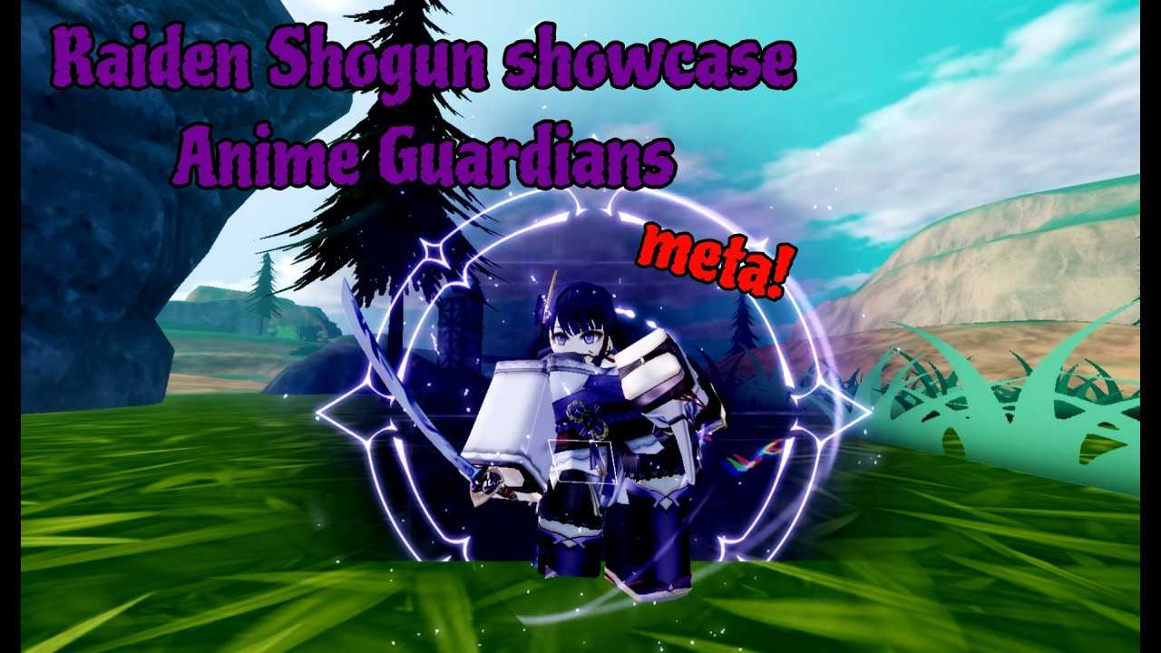 RAIDEN SHOGUN FULL SHOWCASE! INSANE DAMAGE ⚡  Anime Guardians