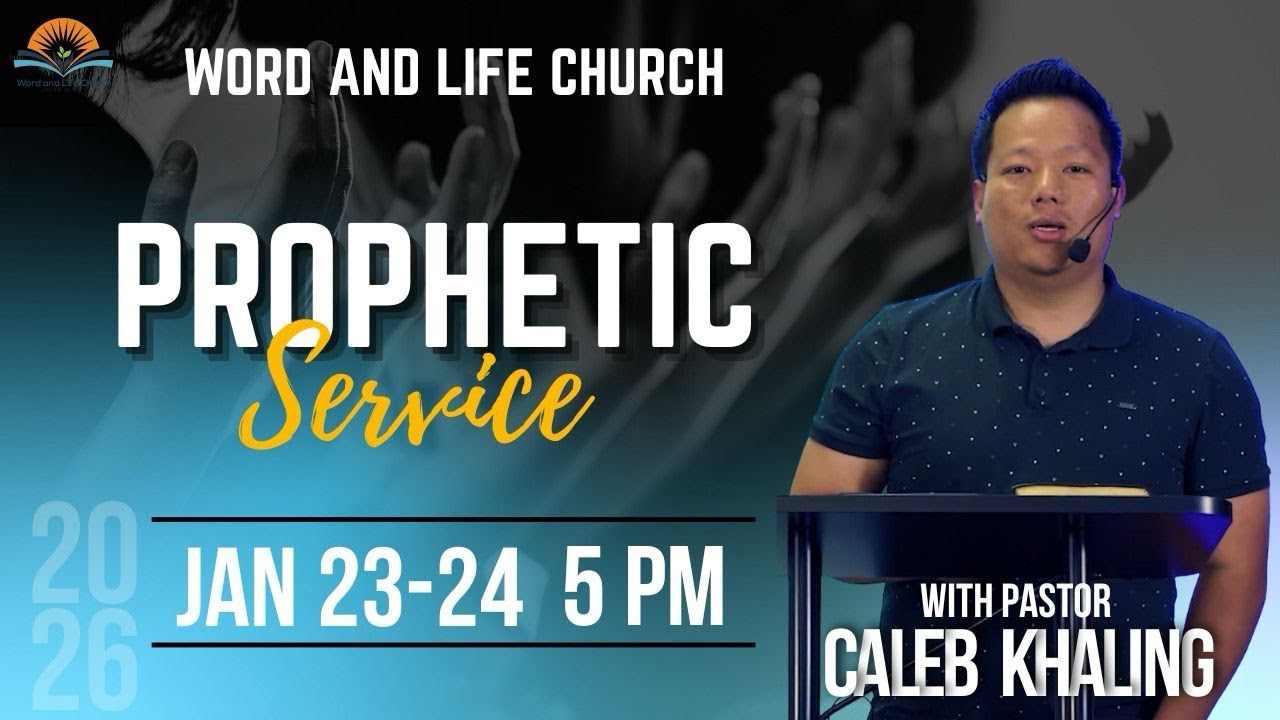 Prophetic Service Day 1 with Pastor Caleb Khaling.