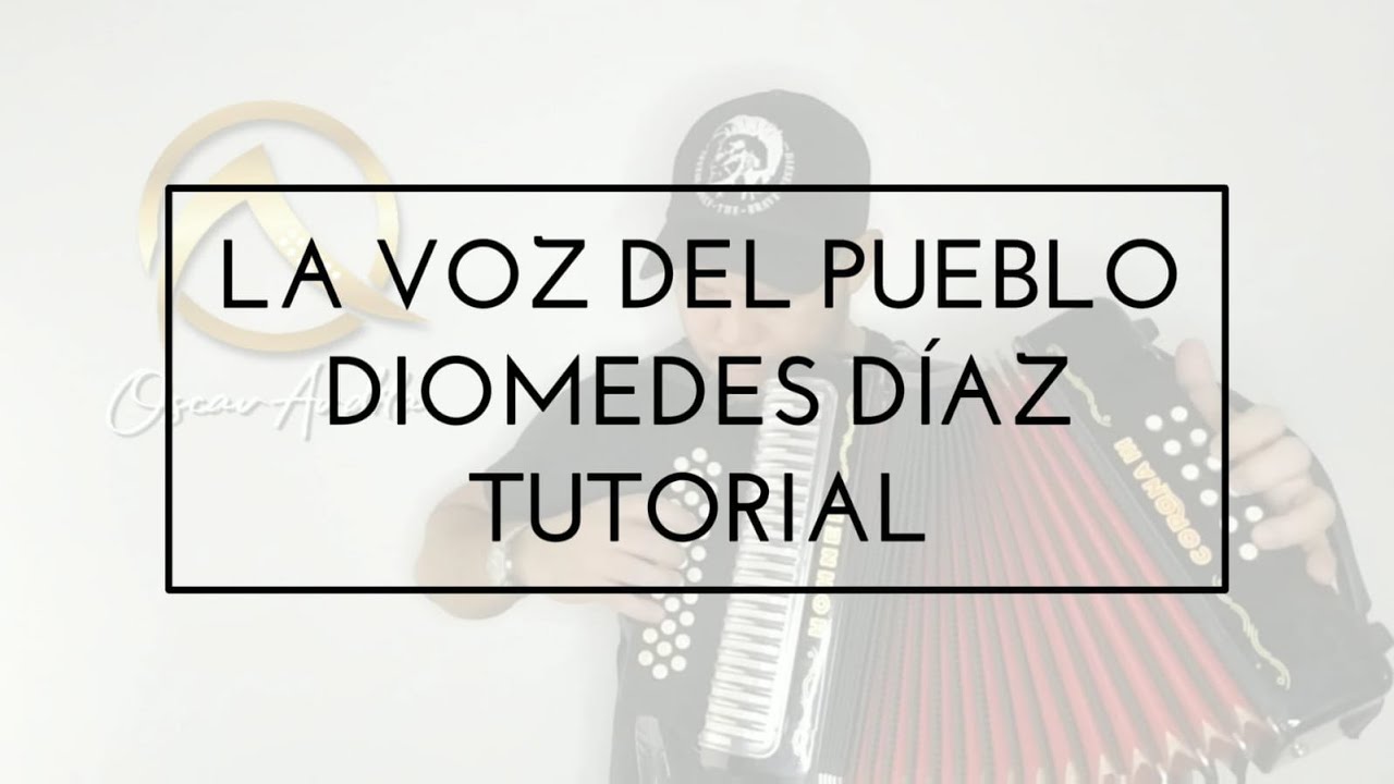La voz del pueblo Diomedes Díaz Tutorial Parte 2 - Oscar Ardila