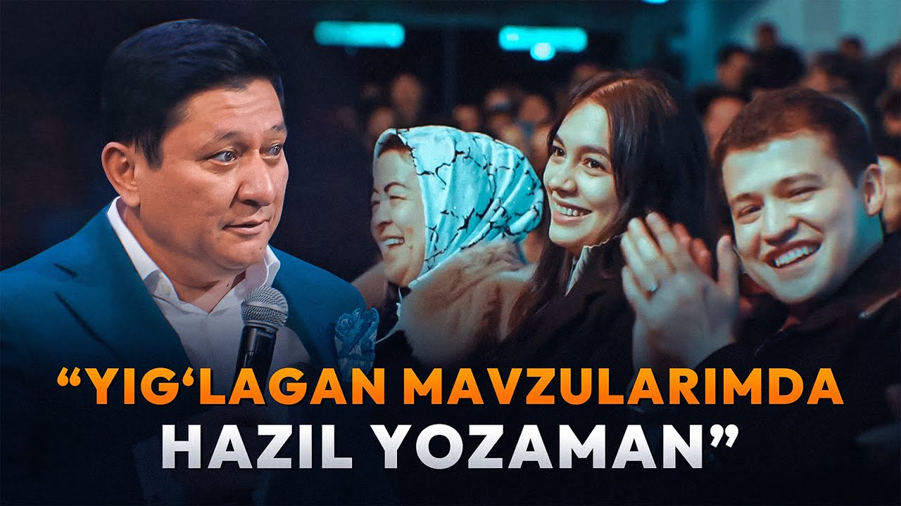 Avaz Oxun — 2025. “Kulib yashaylik” konsertidan reportaj