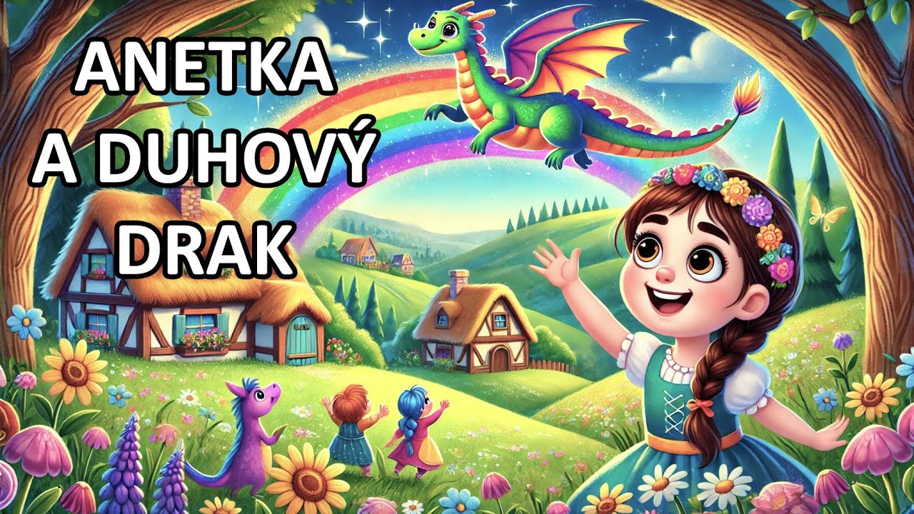 ✨ Anetka a duhový drak ✨| Audio pohádka