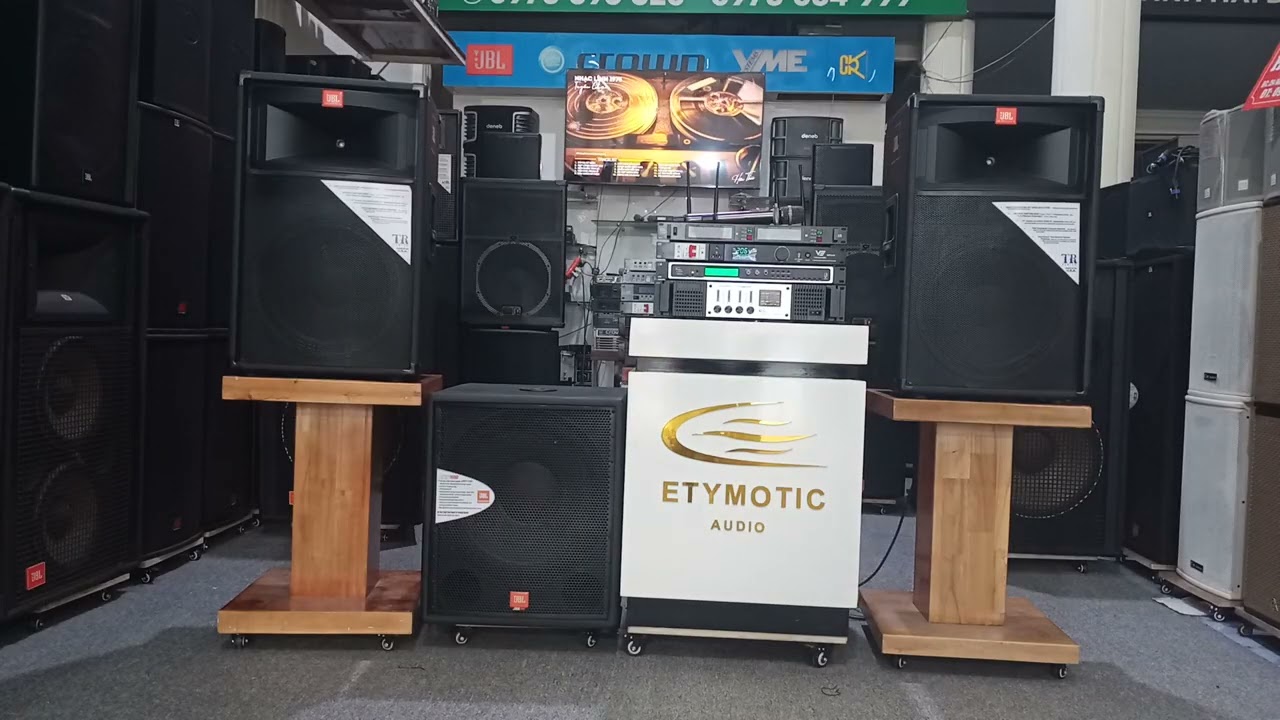 Kaka test chất âm cặp loa JBL .TR125 và combo cấu hình karaoke GĐ. LH 0345954595