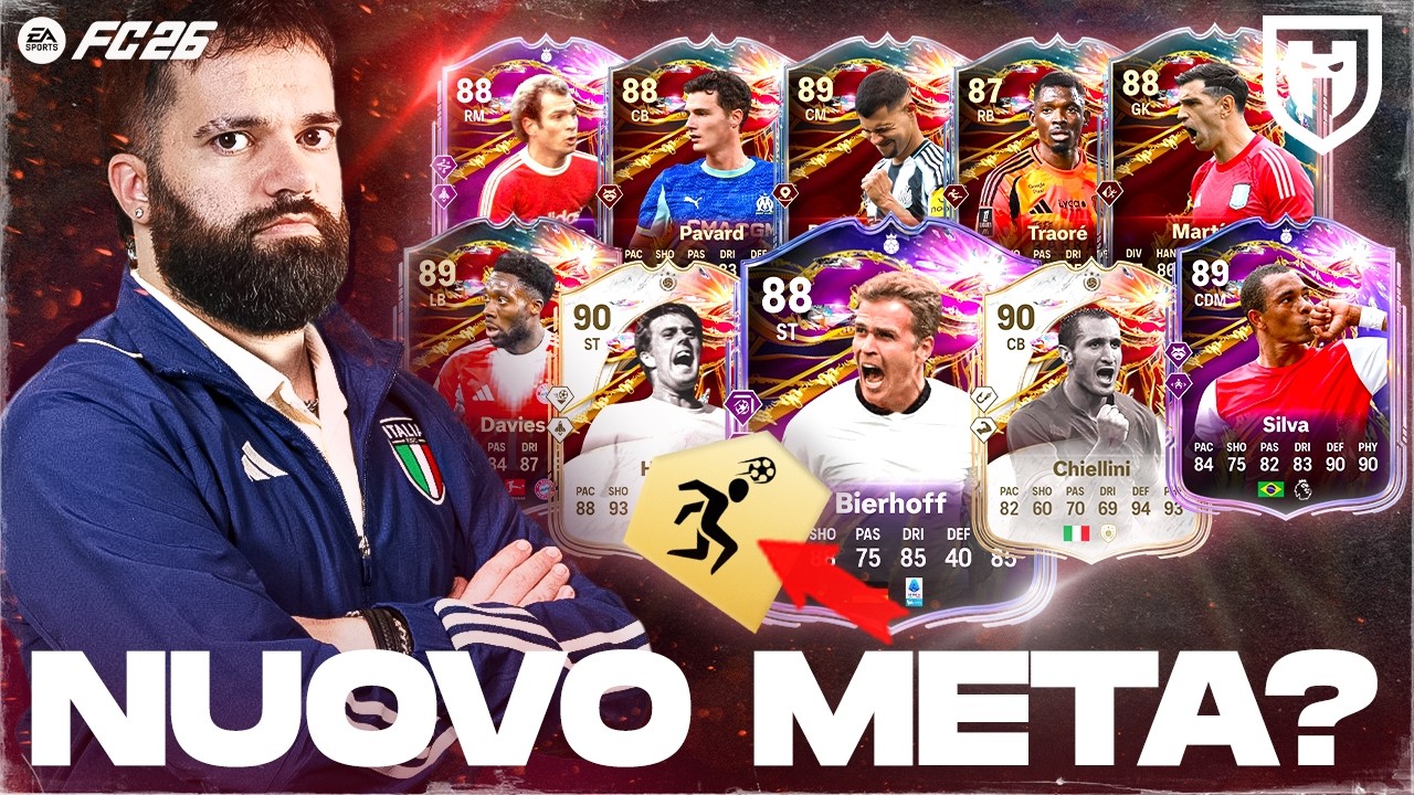 BIERHOFF HIDDEN GEM CON QUESTO NUOVO META? | CHIELLINI SILVA DAVIES HURST PAVARD E TANTI ALTRI FC26