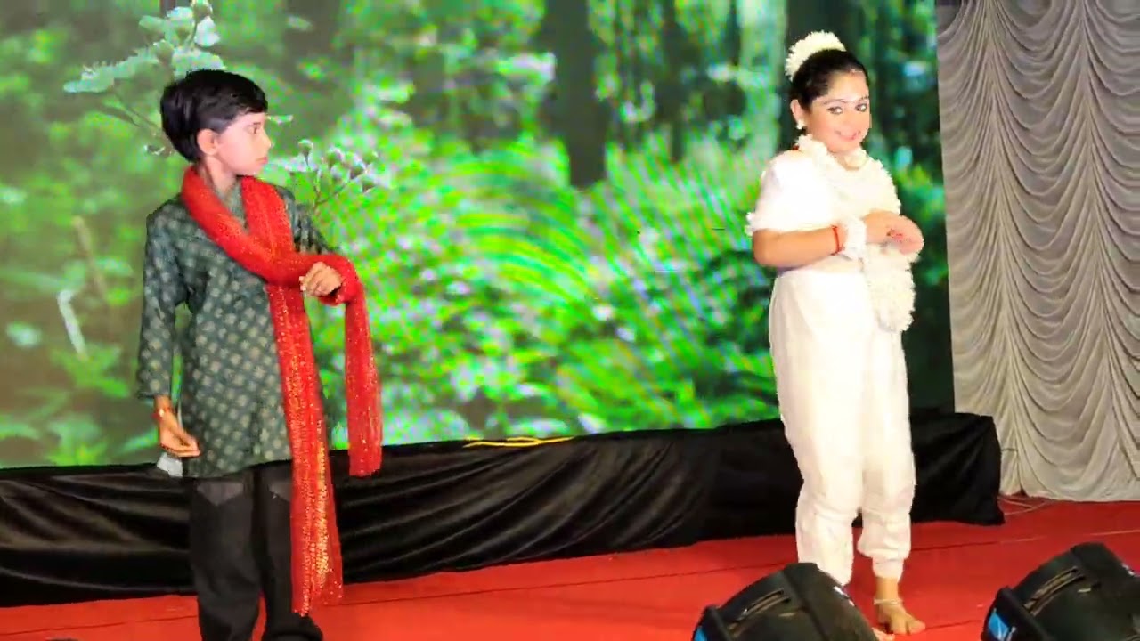 Kalyanikutty as Sakunthala❣️ #comedy #skit #annual day 