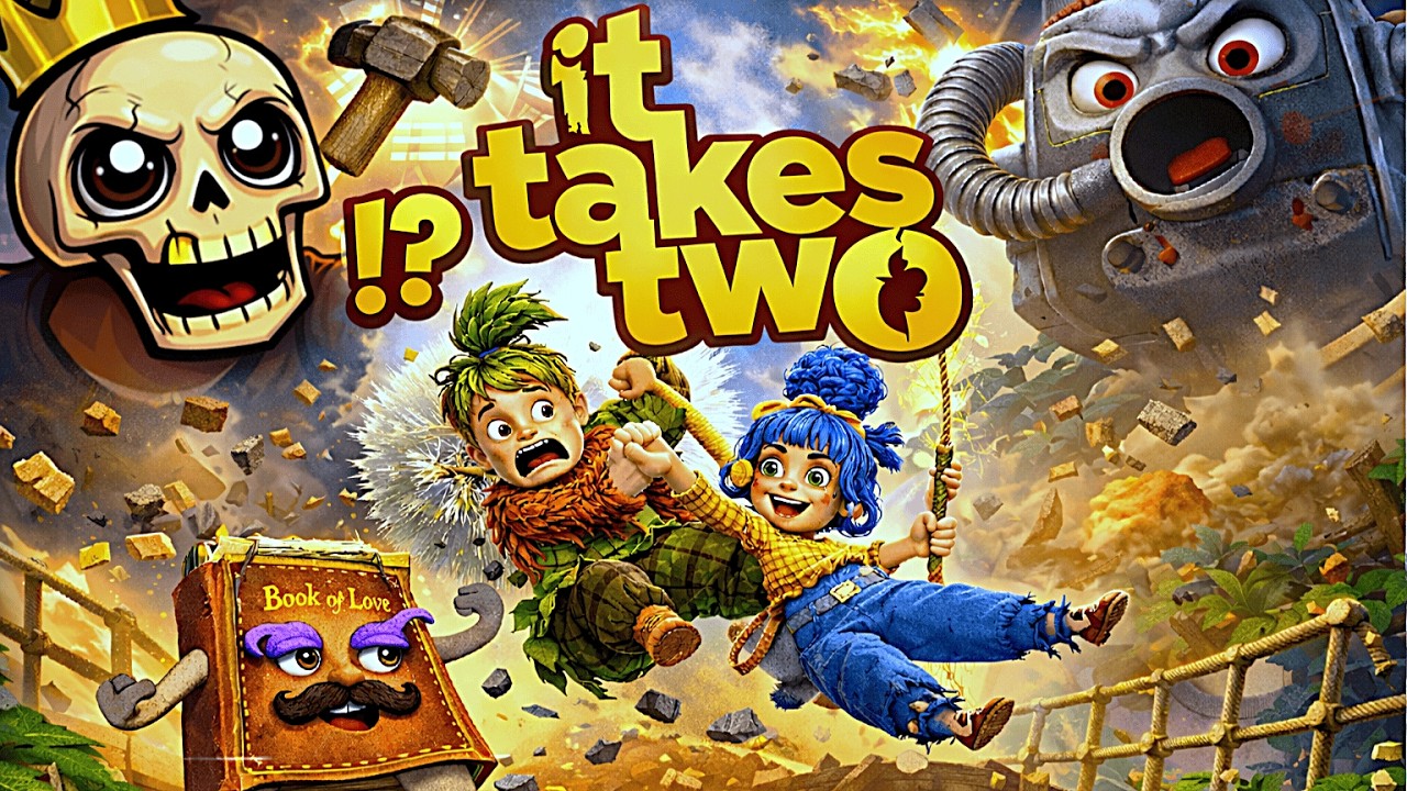 🔴 It Takes Two Walkthrough || Part 2 || #live #ittakestwo #gaming