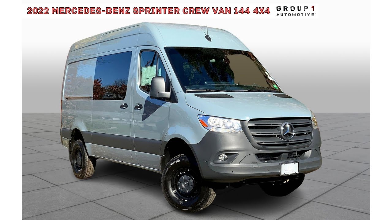 2022 Mercedes-Benz Sprinter Crew Van 144 4x4 | Video Tour with Roger