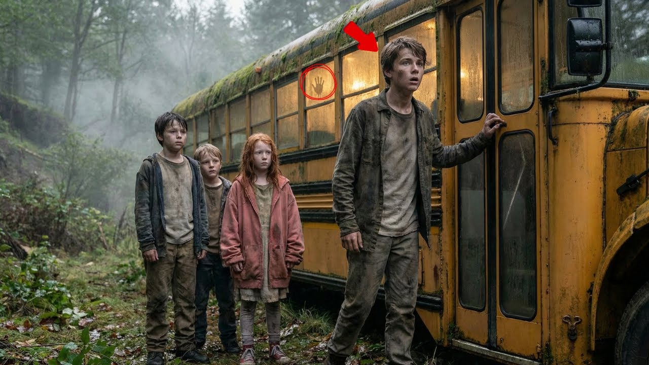 The Older Brother Found a Buried Bus for His Orphaned Siblings, One Look Inside Broke Him