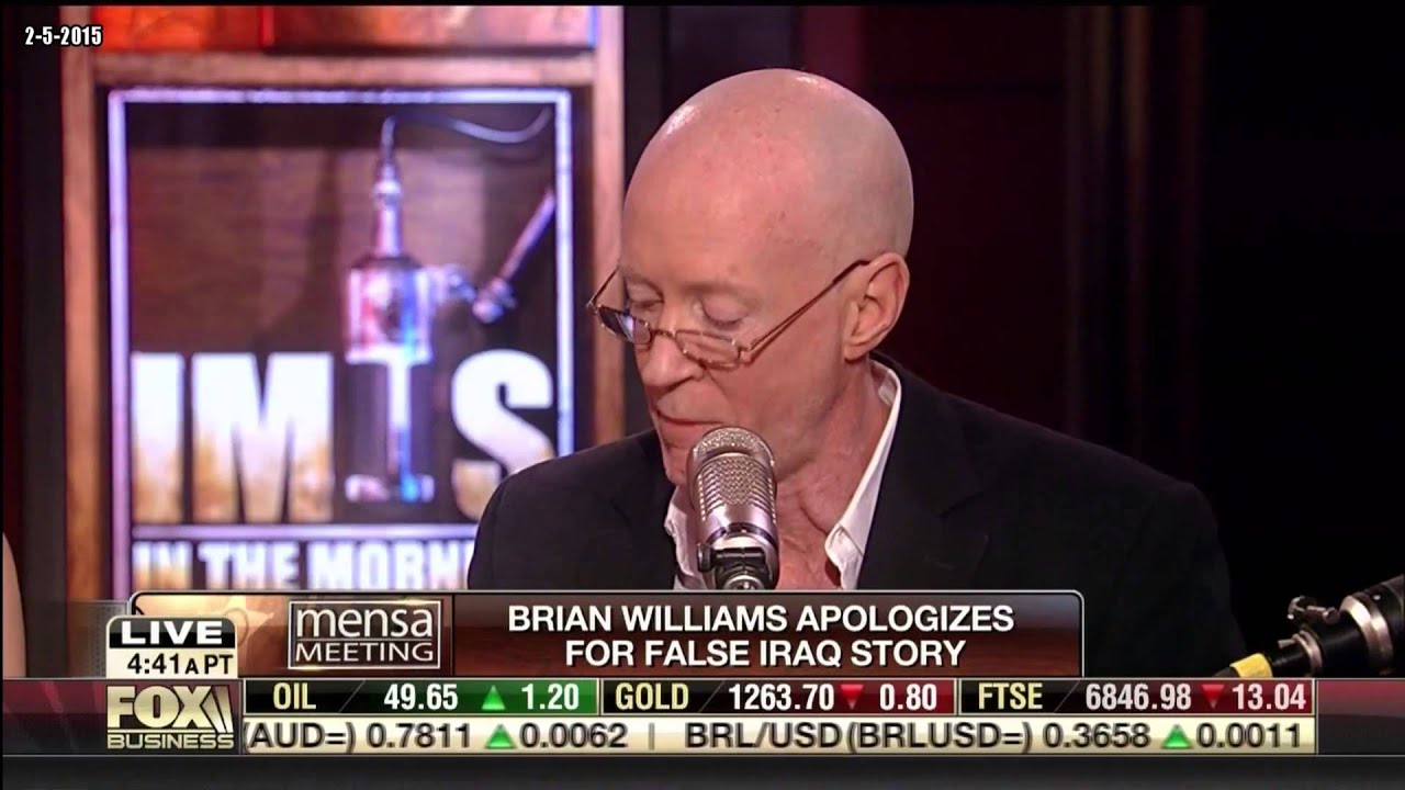 Don Imus BLASTS NBC's Brian Williams for being a Lying Coward!