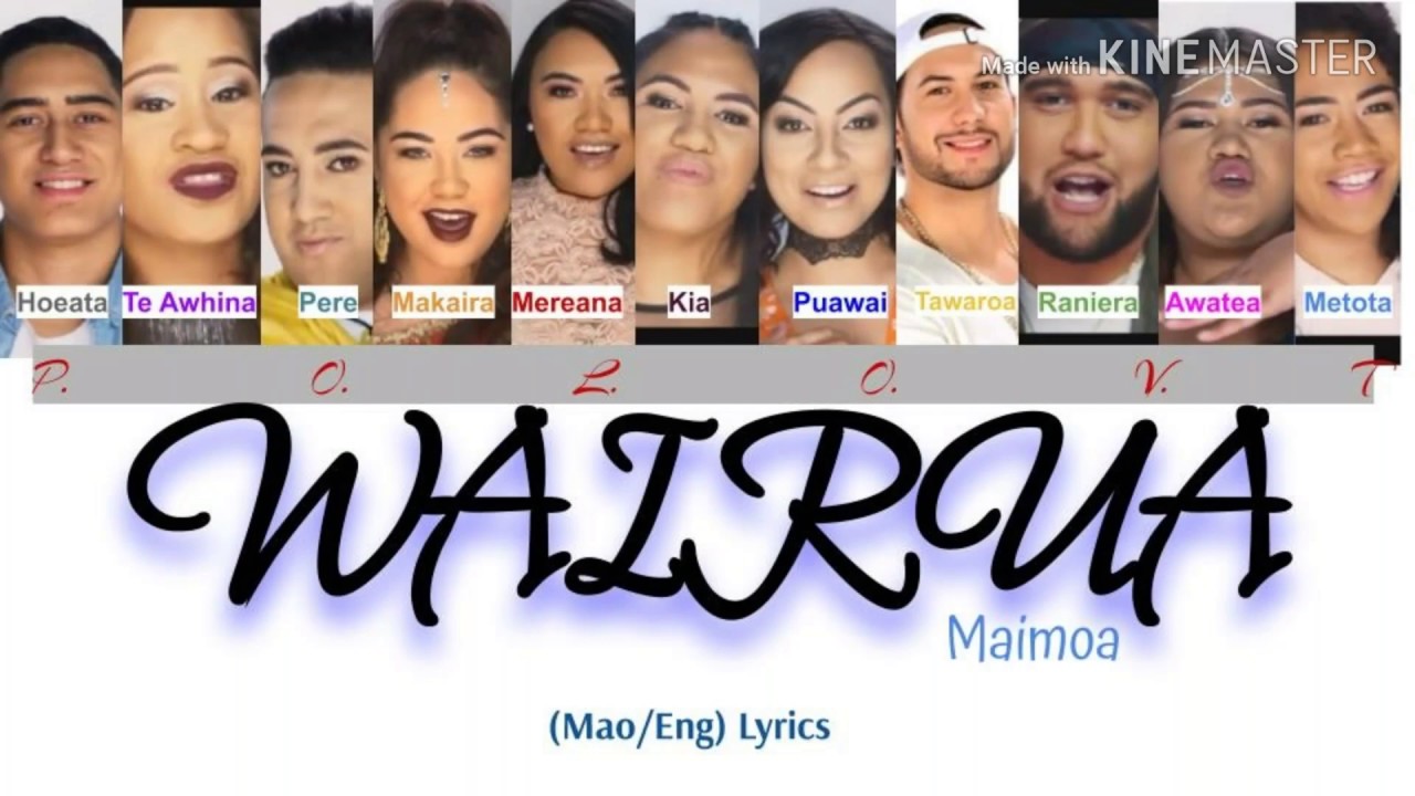 Maimoa - Wairua (Mao/Eng Color Coded Lyrics)