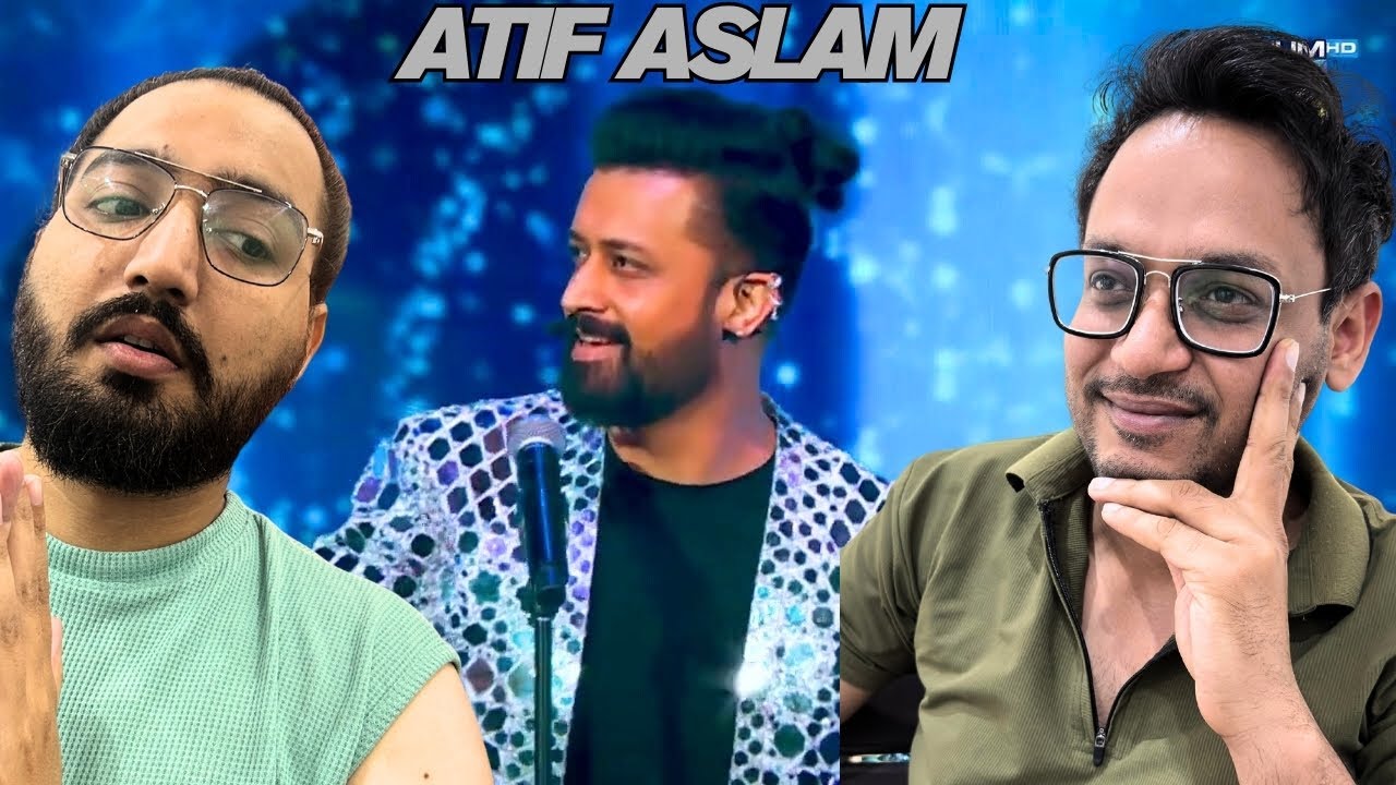 Atif Aslam Best Performance 🎤 | 8th Kashmir HUM Awards 2023 | Jeet Singh Reaction